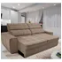 Sofa Gralha Azul America 3 Lugares Cor Bege