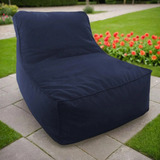 Sofa Puff Azul Jardim