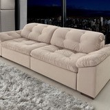 Sofá Retrátil E Reclinável 2 Lugares 220 Cm Pérola Wt