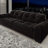 Sofá Retrátil E Reclinável 2 Lugares 220 Cm Pérola Wt