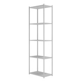 Sofa Sogude Estante Agata Livreiro Cor Branco Estante Livreiro Com Prateleiras Industrial Em Metalon E Madeira Tam 1 7m Multiuso Organizador