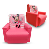 Sofazinho Puff Infantil Minnie
