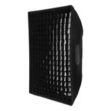 Soft Box Com Grid Bowens Godox 60x90cm Para Flash Tocha
