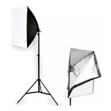 Softbox 60x90 Cm Soquete De Lâmpada E Tripe E27