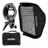 Softbox 80x80cm Godox P  Speedlight