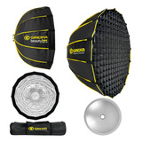 Softbox Grid 105cm Beauty Dish Bowens Montagem Rapida Greika