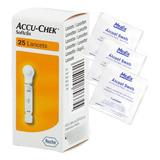 Softclix Lancetas Para Caneta Accu chek Active C 25 Brinde