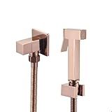 SOFTINOX Ducha Higienica Quadrada Rose Gold 1 4v Metal Luxo E Praticidade