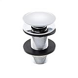 SOFTINOX Válvula Click Up Luxo Inteligente Em Inox Para Cuba 7 8 Dispositivo Pop Up De Escoamento Fácil