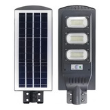 Solar Luminária Pública Poste Rua Led 150w C Sensor