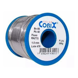 Solda Estanho 60x40 1mm C Fluxo Ra t2 Rolo 500g Cobix