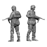Soldado Alemão Com Mp40 Escala 1 35 54 Mm 