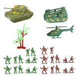 Soldado Brinquedo Miniatura Militar Tanque De