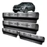 Soleira  Aço Inox Premium + Vinil P/ Peugeot 2008 2024 Acima