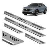 Soleira De Porta Honda Hrv 2022 A 2024 Aço Inox Escovado