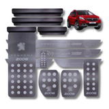 Soleira Descanso E Pedaleira Peugeot 2008 Crossway Inox