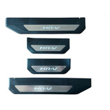 Soleira Inox Led Branco Honda Hr v 2015 2020 04pçs Plug