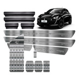 Soleira Pedal Descanso Aço Inox Puro Peugeot 208 Style 2021 