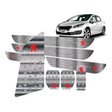 Soleira Pedaleira Descanso Aço Inox Puro Peugeot 308 Manual