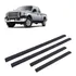 Soleira Porta Protetor Preto Rigida F250 Cabine Dupla 2000