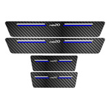 Soleira Protetora Porta Sport Azul Hb20 21 22 23 2024 2025