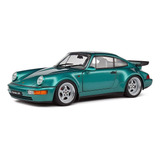 Solido Porsche 911 964 Turbo Wimbledon 1991 1 18 Verde Miniatura