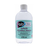 Solução Alcoólica Neutra Fab 270ml Diluir Pó Decoração Bolo