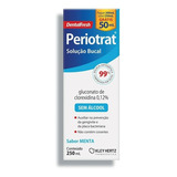 Solução Antisséptica Bucal Periotrat Sem Álcool Com 250ml
