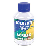 Solvente 100ml Acrilex 