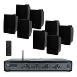Som Ambiente Amplificador Frahm Bluetooth 8 Caixa Jbl C621p