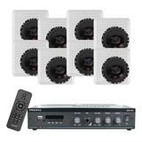 Som Ambiente Jbl Frahm 8 Arandelas Flex Home Gourmet Lazer