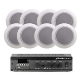 Som Ambiente Slim 1800 Frahm Bluetooth 8 Arandelas Teto