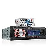 Som Automotivo Bluetooth 240w Auto Rádio Fm Mp3 Player Entrada Usb Sd Aux P2 Carro Controle Remoto
