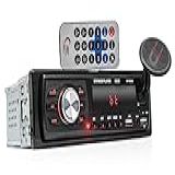 Som Automotivo Bluetooth Auto Rádio FM 240w Suporte Veicular Magnético Mp3 Player Usb Cartão Sd Auxiliar P2 Carro Controle Remoto