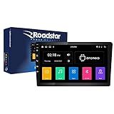 Som Automotivo Central Multimídia 10 Polegadas Android GPS Wifi FM Bluetooth Roadstar RS 1002BR