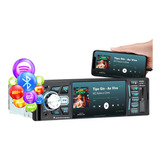 Som Automotivo Mp3 Mp5 Player Multimidia 1 Din 4 Bluetooth