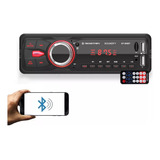 Som Automotivo Soundfy 300bt Com 2 Usb Bluetooth E Leitor De Cartão Sd Com Controle Rádio Carro Mp3