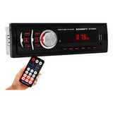 Som Automotivo Soundfy Sy 250bt Com Usb Bluetooth E Leitor De Cartão Sd Com Controle Rádio Carro Mp3