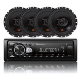Som Mp3 Pioneer Bluetooth Sem Toca Cd 4 Alto Falante Jbl