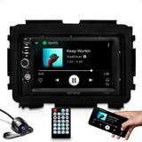Som Multimidia Espelha Androis Ios Kit Automotivo Com Câmera