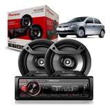 Som Pioneer Bluetooth Moldura