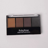Sombra Para Sobrancelhas Ruby Rose 1 Primer 3 Cores