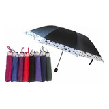 Sombrinha De Bolsa Grande 10 Varetas Guarda Chuva Reforçado Cor Azul claro