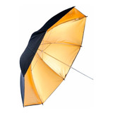 Sombrinha Rebatedora Dourada 85cm