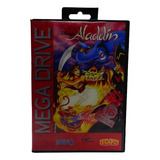 Somente Caixa Aladdin Mega Drive Sega Tectoy Original