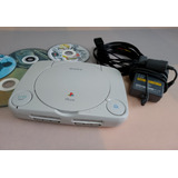 Somente Console Psone Ps1 Slim Scph 101 Fonte Original 110v Cabo Av Original Leia O Anúncio