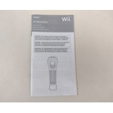 Somente Manual Original Do Wii Motion Plus
