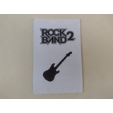 Somente Manual Rock Band 2 Guitarra Wii