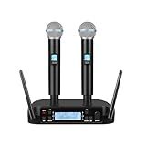 SOMLIMI Original GLD58 Microfone Professional Wireless Handheld Para A Igreja De Gravação De Estúdios E Reuniões De Karaoke GLD58