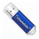 Somnambulist USB Pen Drive 4GB 8GB 16GB 32GB 64GB 128GB USB 2 0 Alta Velocidade À Prova D água Chip Leitura 10MB S E Gravação 3MB S Azul 64GB 